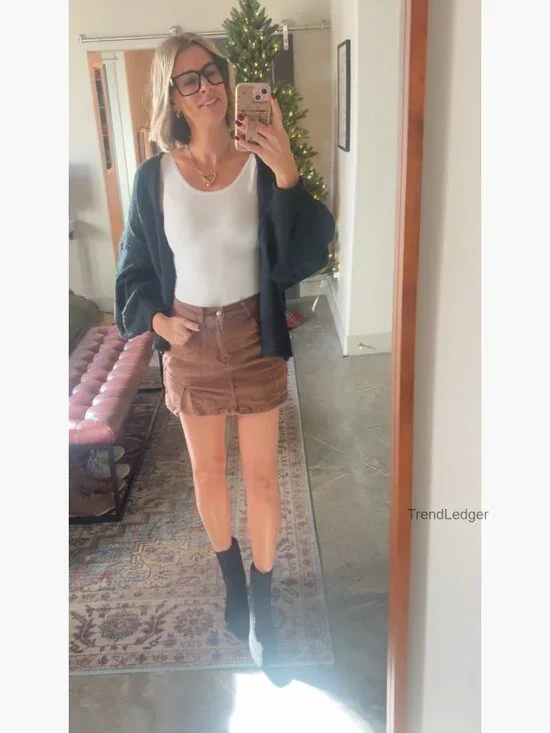 Oversized Cardigan Sweater Long Sleeve Knit Open Front Lightweight Coat - Picture 6 of 6